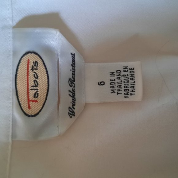 Talbots Tops White Classic Button Down Blouse 0 Cotton Poshmark